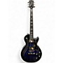 Used Gibson LES PAUL CUSTOM BATS IN FLIGHT Dark Blue Burst Solid Body Electric Guitar Dark Blue Burst