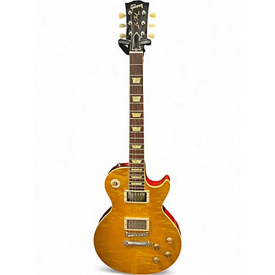 Used Gibson LES PAUL CUSTOM SHOP FLAME MAPLE TOP Solid Body Electric Guitar