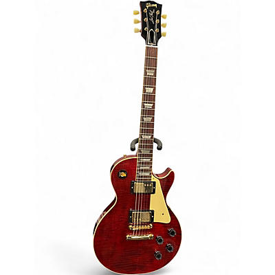 Used Gibson LES PAUL M2M 1959 REISSUE RED TIGER Solid Body Electric Guitar