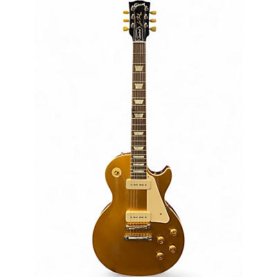 Used Gibson LES PAUL STANDARD 50S P90 GOLD TOP Solid Body Electric Guitar
