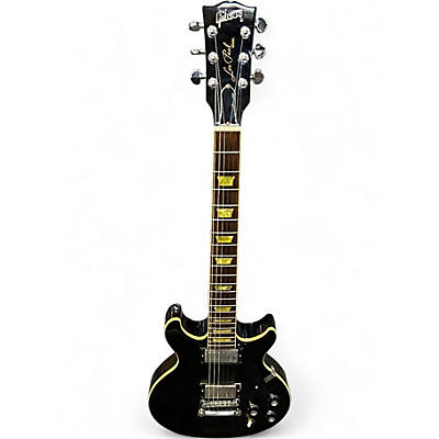 Used Gibson LES PAUL STANDARD DOUBLE CUTAWAY BLACK Solid Body Electric Guitar