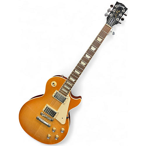 Used Gibson  LES PAUL STANDARD  Gold Solid Body Electric Guitar Gold