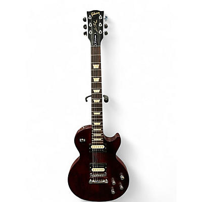 Used Gibson LP FUTURE TRIBUTE Wine Red Solid Body Electric Guitar