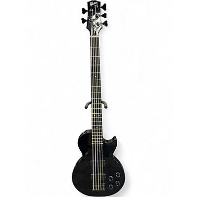Used Gibson LPB 1/5 BLACK Electric Bass Guitar
