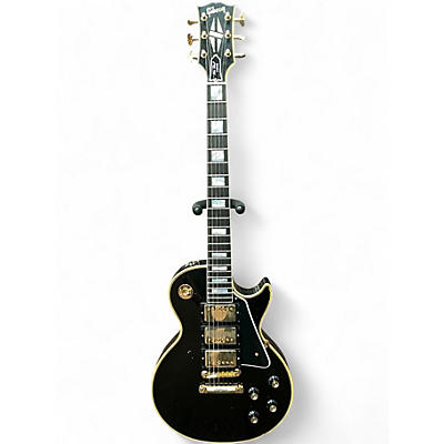Used Gibson LPB7 1957 Les Paul Custom VOS Black Solid Body Electric Guitar