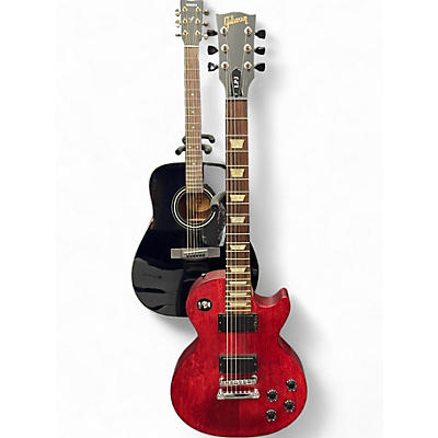 Used Gibson LPJ Trans Red Solid Body Electric Guitar