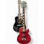 Used Gibson LPJ Trans Red Solid Body Electric Guitar Trans Red