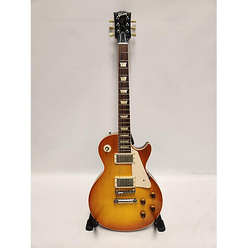 Gibson Used Gibson LPR0 1960 Les Paul Reissue Honey Burst Solid Body Electric Guitar Honey Burst