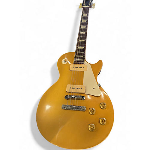 Used Gibson LPR6 1956 Les Paul Reissue Gold Top Solid Body Electric Guitar Gold Top