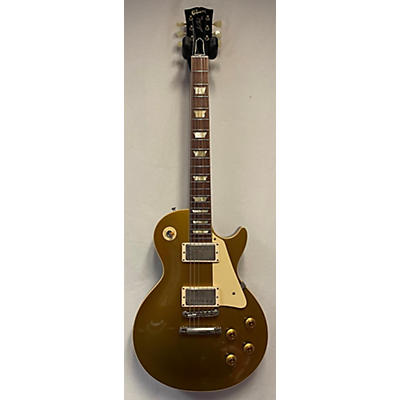 Gibson Used Gibson LPR7 1957 Les Paul Reissue Gold Top Solid Body Electric Guitar