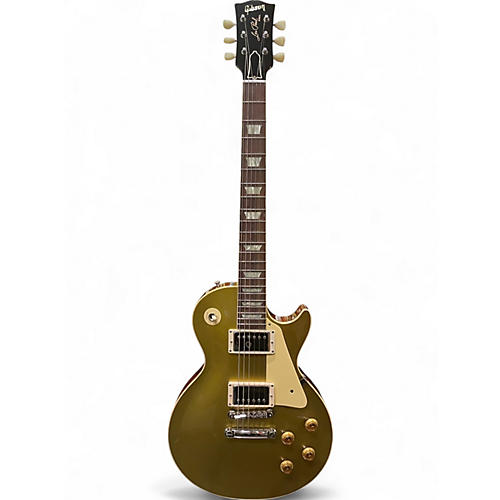 Used Gibson LPR7 1957 Les Paul Reissue Gold Top Solid Body Electric Guitar Gold Top