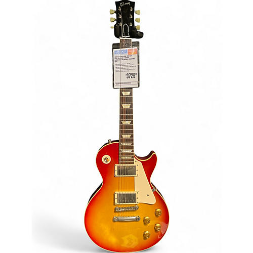 Gibson Used Gibson LPR8 1958 Les Paul Reissue 2 Color Sunburst Solid Body Electric Guitar 2 Color Sunburst