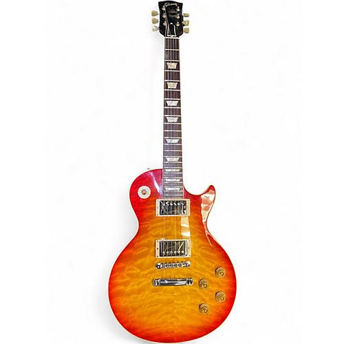 Used Gibson LPR9 1959 Les Paul Reissue Tangerine Quilt Top Solid Body Electric Guitar Tangerine Quilt Top