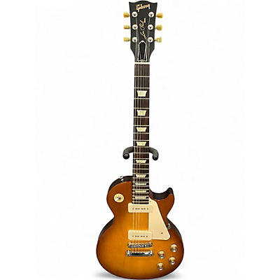 Used Gibson Les Paul 60s Tribute Satin Honeyburst Solid Body Electric Guitar
