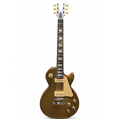 Used Gibson Les Paul 60s Tribute T Gold Top Solid Body Electric Guitar