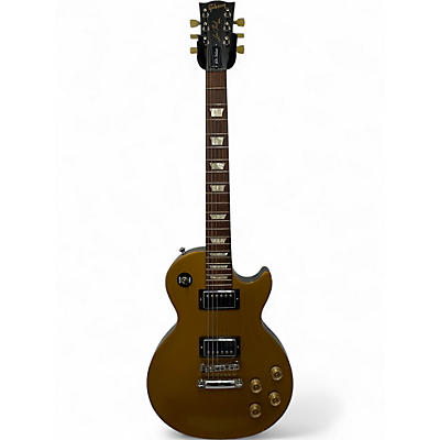 Used Gibson Les Paul 60s Tribute T Gold Top Solid Body Electric Guitar