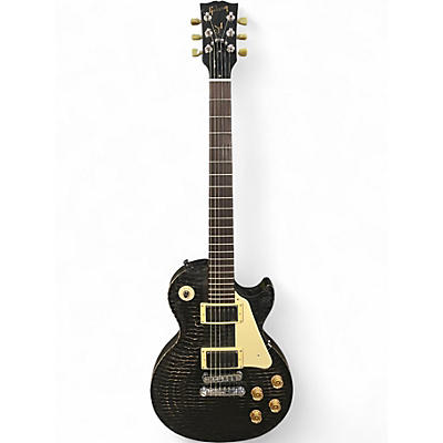 Used Gibson Les Paul BFG Gator Carved Top Black Solid Body Electric Guitar