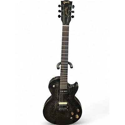 Used Gibson Les Paul BFG Tremolo Black Solid Body Electric Guitar