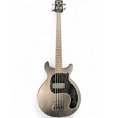 Used Gibson Les Paul Bass Black Electric Bass Guitar