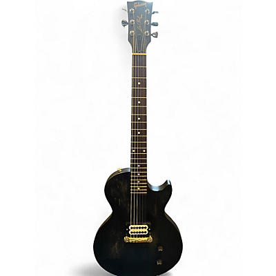 Used Gibson Les Paul CM 2015 Trans Black Solid Body Electric Guitar