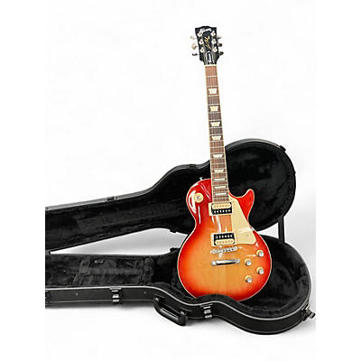 Used Gibson Les Paul Classic 2 Color Sunburst Solid Body Electric Guitar