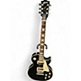 Used Gibson Les Paul Classic Black Solid Body Electric Guitar Black