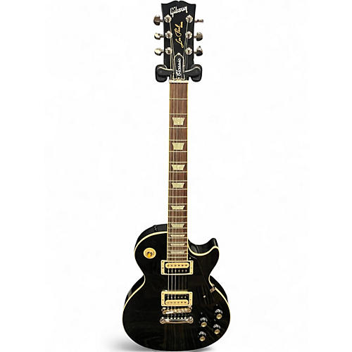 Used Gibson Les Paul Classic Black Solid Body Electric Guitar Black