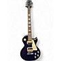 Used Gibson Les Paul Classic Blue Solid Body Electric Guitar Blue