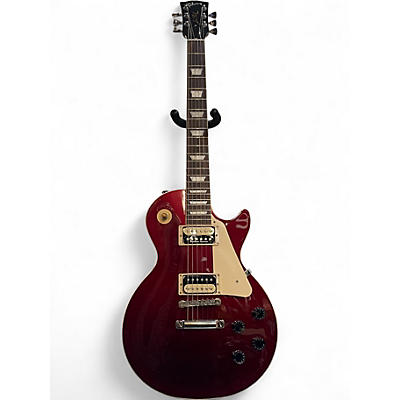 Used Gibson Les Paul Classic Candy Apple Red Metallic Solid Body Electric Guitar