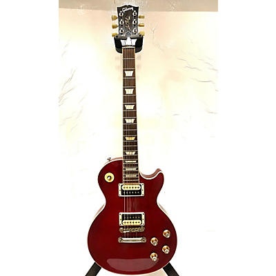 Used Gibson Les Paul Classic Cherry Solid Body Electric Guitar