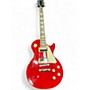 Used Gibson Les Paul Classic Cherry Solid Body Electric Guitar Cherry