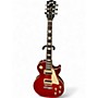 Used Gibson Les Paul Classic Cherry Solid Body Electric Guitar Cherry