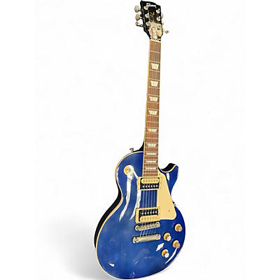 Used Gibson Les Paul Classic Chicago Blue Solid Body Electric Guitar