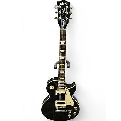 Used Gibson Les Paul Classic Ebony Solid Body Electric Guitar