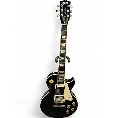 Used Gibson Les Paul Classic Ebony Solid Body Electric Guitar