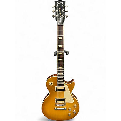 Used Gibson Les Paul Classic Gold Solid Body Electric Guitar