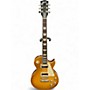 Used Gibson Les Paul Classic Gold Solid Body Electric Guitar Gold