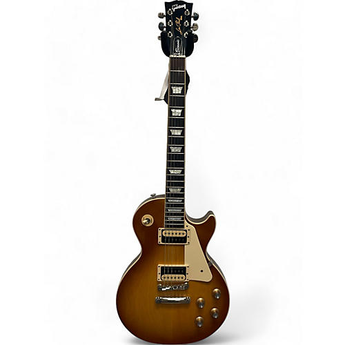 Gibson Used Gibson Les Paul Classic Honey Burst Solid Body Electric Guitar Honey Burst