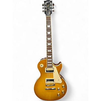 Used Gibson Les Paul Classic Honey Burst Solid Body Electric Guitar
