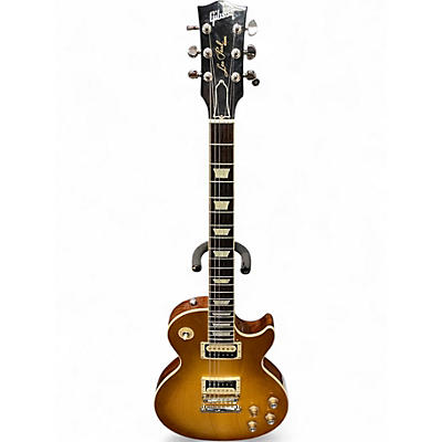 Used Gibson Les Paul Classic Honey Burst Solid Body Electric Guitar