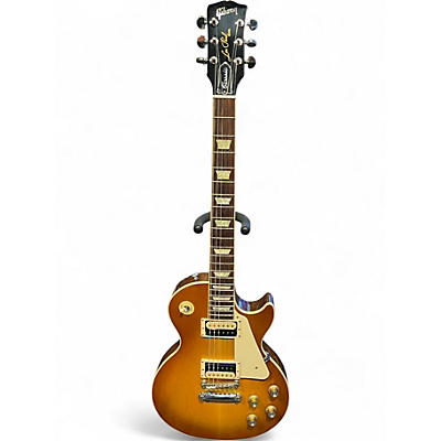 Used Gibson Les Paul Classic Honey Burst Solid Body Electric Guitar