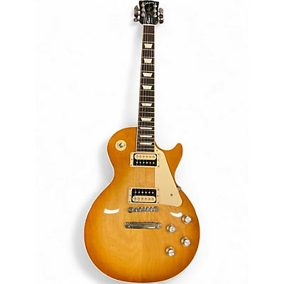 Used Gibson Les Paul Classic Honey Burst Solid Body Electric Guitar