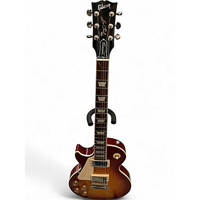 Used Gibson Les Paul Classic LH 3 Color Sunburst Solid Body Electric Guitar