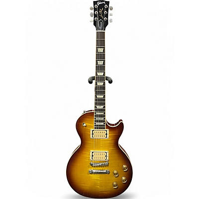 Used Gibson Les Paul Classic Plus Desert Burst Solid Body Electric Guitar