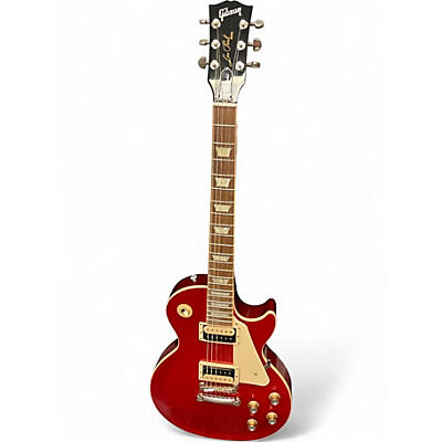 Used Gibson Les Paul Classic Red Solid Body Electric Guitar