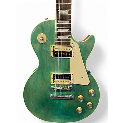 Used Gibson Les Paul Classic Seafoam Green Solid Body Electric Guitar