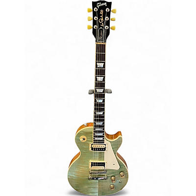 Used Gibson Les Paul Classic Seafoam Green Solid Body Electric Guitar
