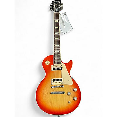 Used Gibson Les Paul Classic Sunburst Solid Body Electric Guitar