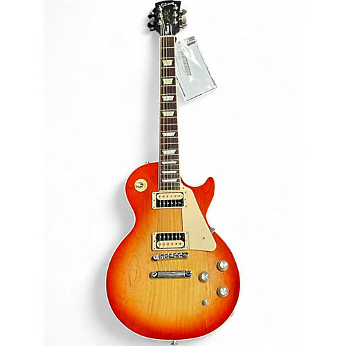 Used Gibson Les Paul Classic Sunburst Solid Body Electric Guitar Sunburst
