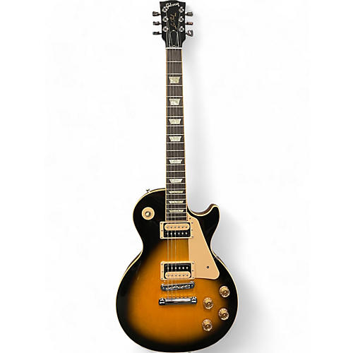 Gibson Used Gibson Les Paul Classic Tobacco Sunburst Solid Body Electric Guitar Tobacco Sunburst